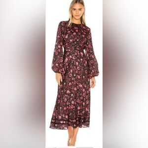 Keepsake Genius Midi Dress - Size Small